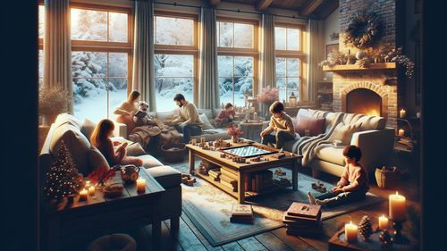 Zece idei creative pentru distracție în casă în timpul zilelor geroase / Articol scris cu AI