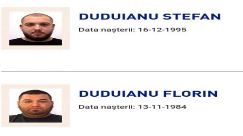 Doi membri ai Clanului Duduienilor au fost dați în urmărire generală pentru tâlhărie și șantaj în dosarul în care maneliștii Nicolae Guță și Florin Salam au reclamat că au fost tâlhăriți de interlopi