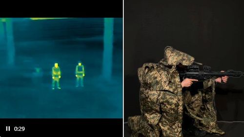 Ucraina susține că a fabricat pelerine care fac soldații invizibili în fața camerelor de termoviziune