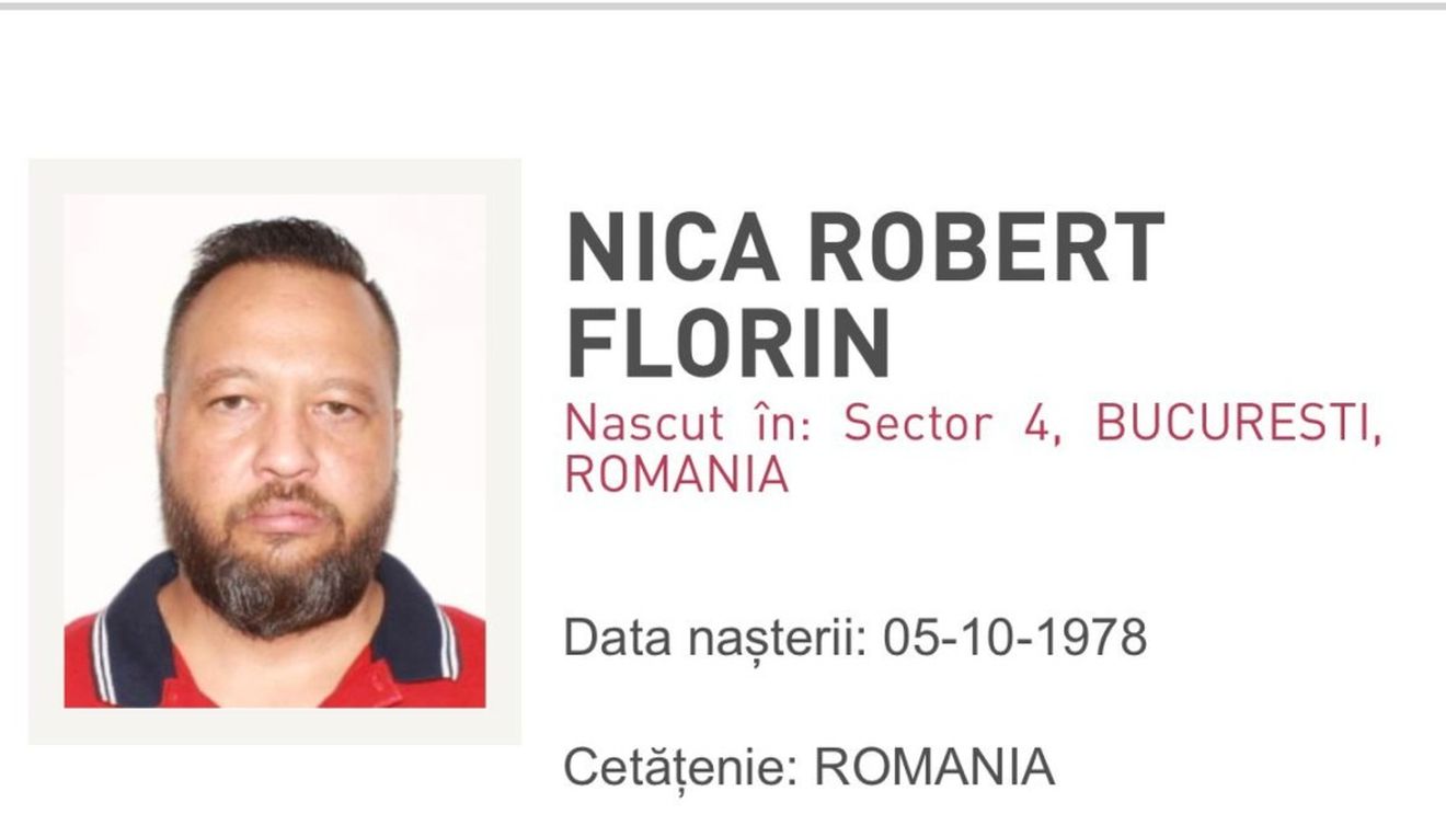Un bărbat urmărit internaţional şi inclus în categoria Most Wanted a Poliţiei Române a fost prins/ El are două condamnări la închisoare, pentru infracţiuni rutiere şi pentru deţinere de droguri de mare risc