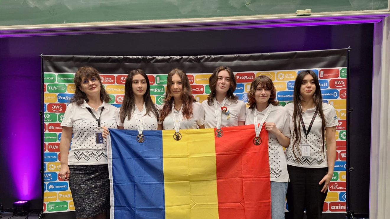 Două medalii de argint și două de bronz obținute de elevele românce la Olimpiada Europeană de Informatică pentru Fete 2024. SEPI: O elevă este și cea mai tânără medaliată din istoria competiției