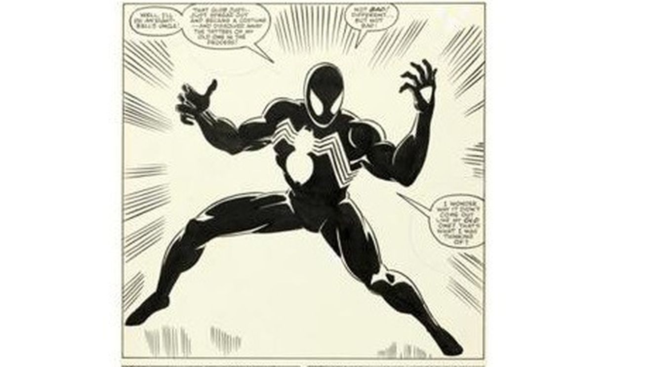 O pagină dintr-o revistă de benzi desenate „Spider-Man” din 1984 a fost vândută cu suma record de 3,36 milioane de dolari