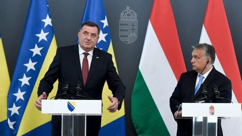 Viktor Orban s-a întâlnit cu liderul sârbilor bosniaci, Milorad Dodik, care amenință cu secesiunea