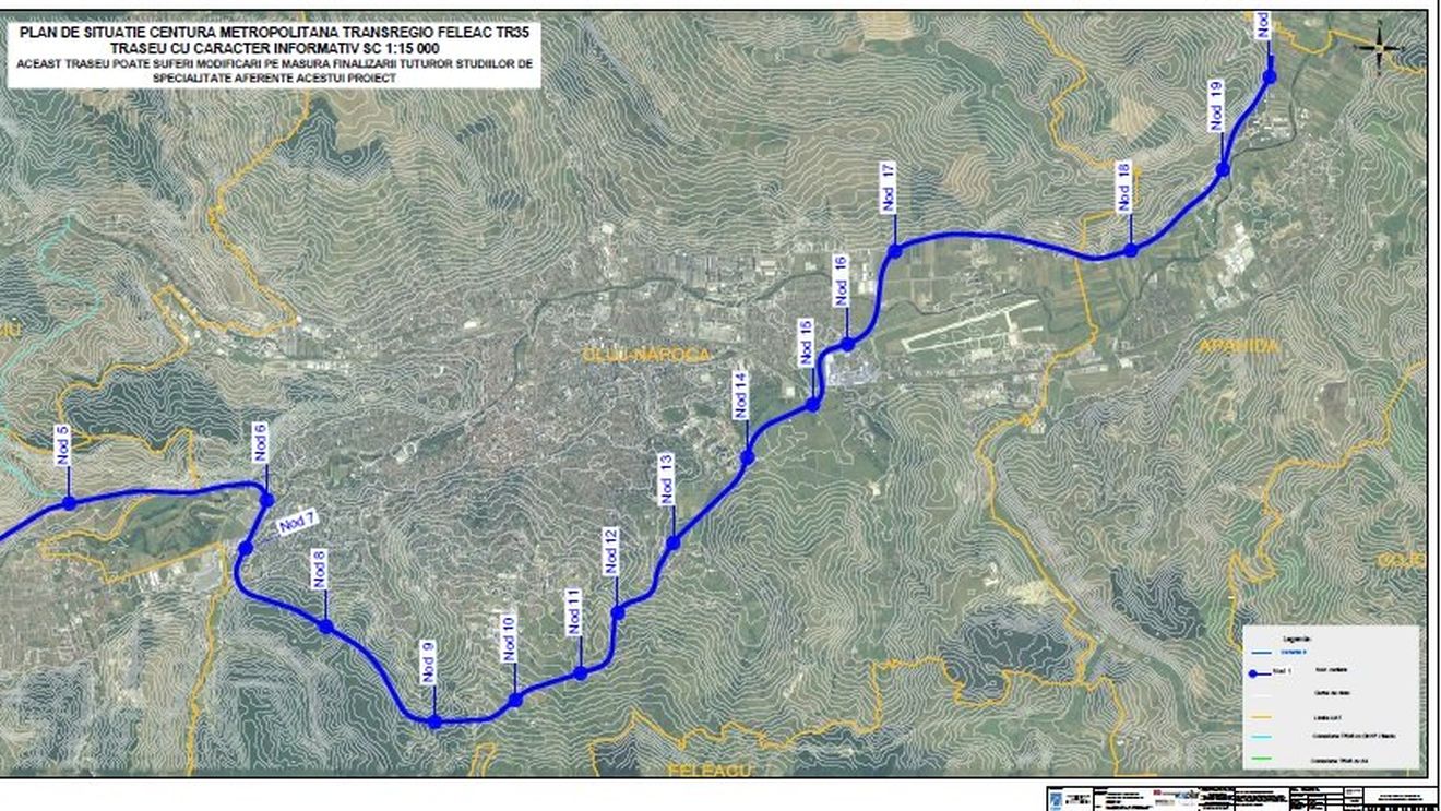 Boc anunță că toate tronsoanele centurii metropolitane a Clujului au fost scoase la licitație / Investiție de un miliard de euro