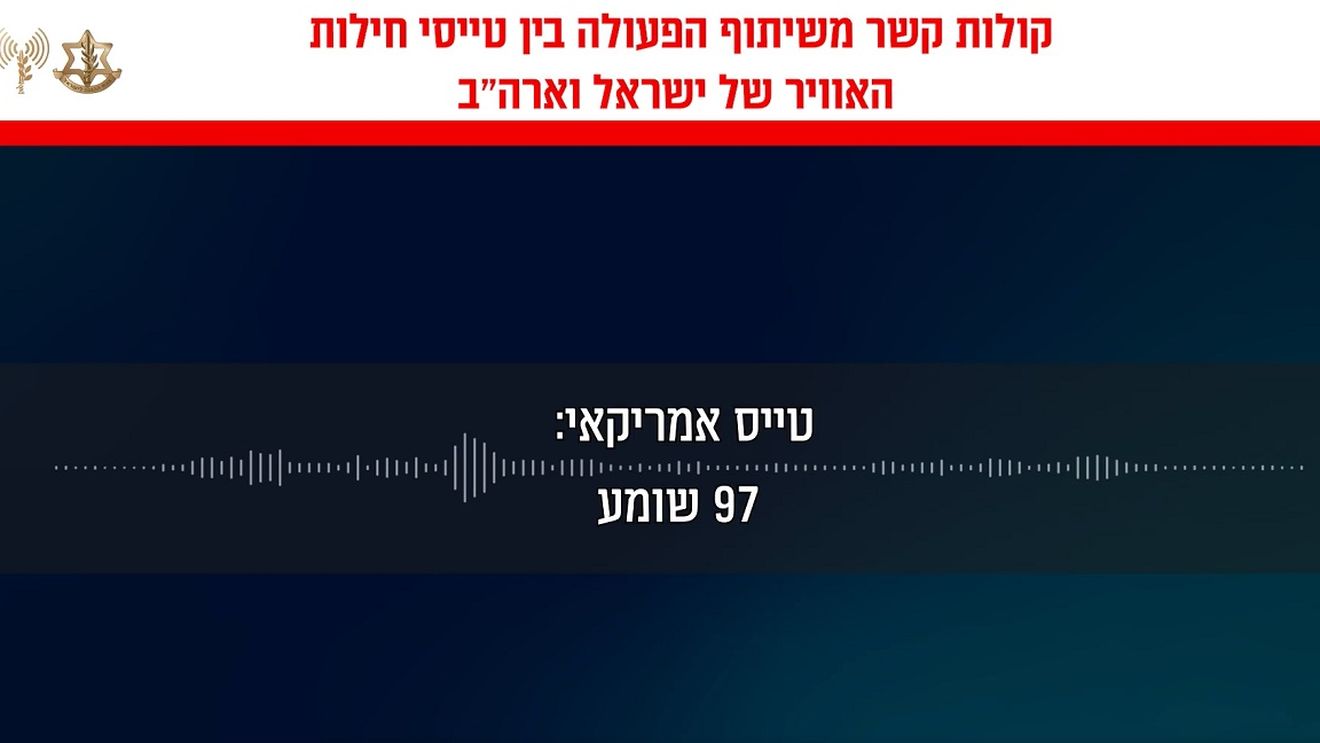„Loviți puternic”: Israelul publică înregistrarea unei conversații între piloți