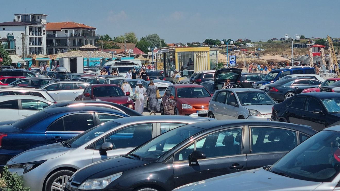 Trafic aglomerat în sudul litoralului, pe ambele sensuri de mers/ Polițiștii recomandă folosirea de rute alternative