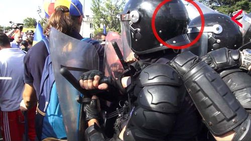 Jandarmii cu indicativul ascuns cu bandă neagră: Parchetul militar a cerut identificarea lor de urgenţă