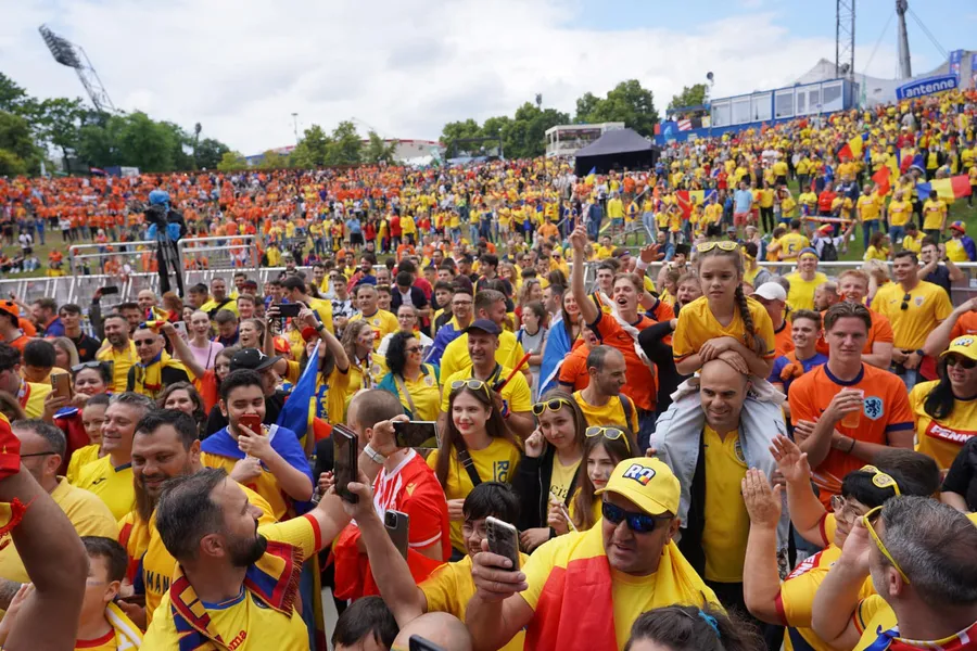 Fan zone România - Olanda