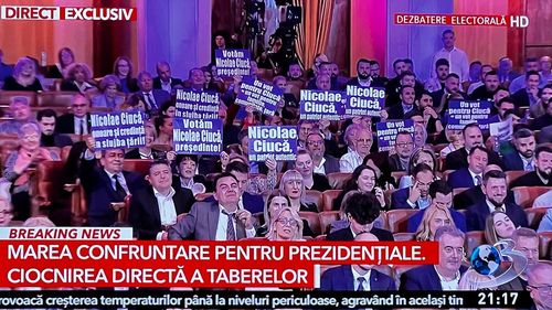 Schimburi dure de replici între susținătorii principalilor candidați la președinție: Tudose a încercat s-o oprească pe Sanda Nicola cu telecomanda / ”Sighiartău e un huligan” / ”Ciolacu e cel mai toxic” / Mircea Dinescu despre Iohannis: Un președinte care nu stă la un pahar de vin cu premierul e ceva monstruos
