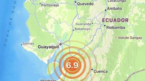 Cutremur puternic în largul coastelor Ecuadorului, cu magnitudine de 6,9 / Încă nu există date privind producerea de victime sau pagube materiale