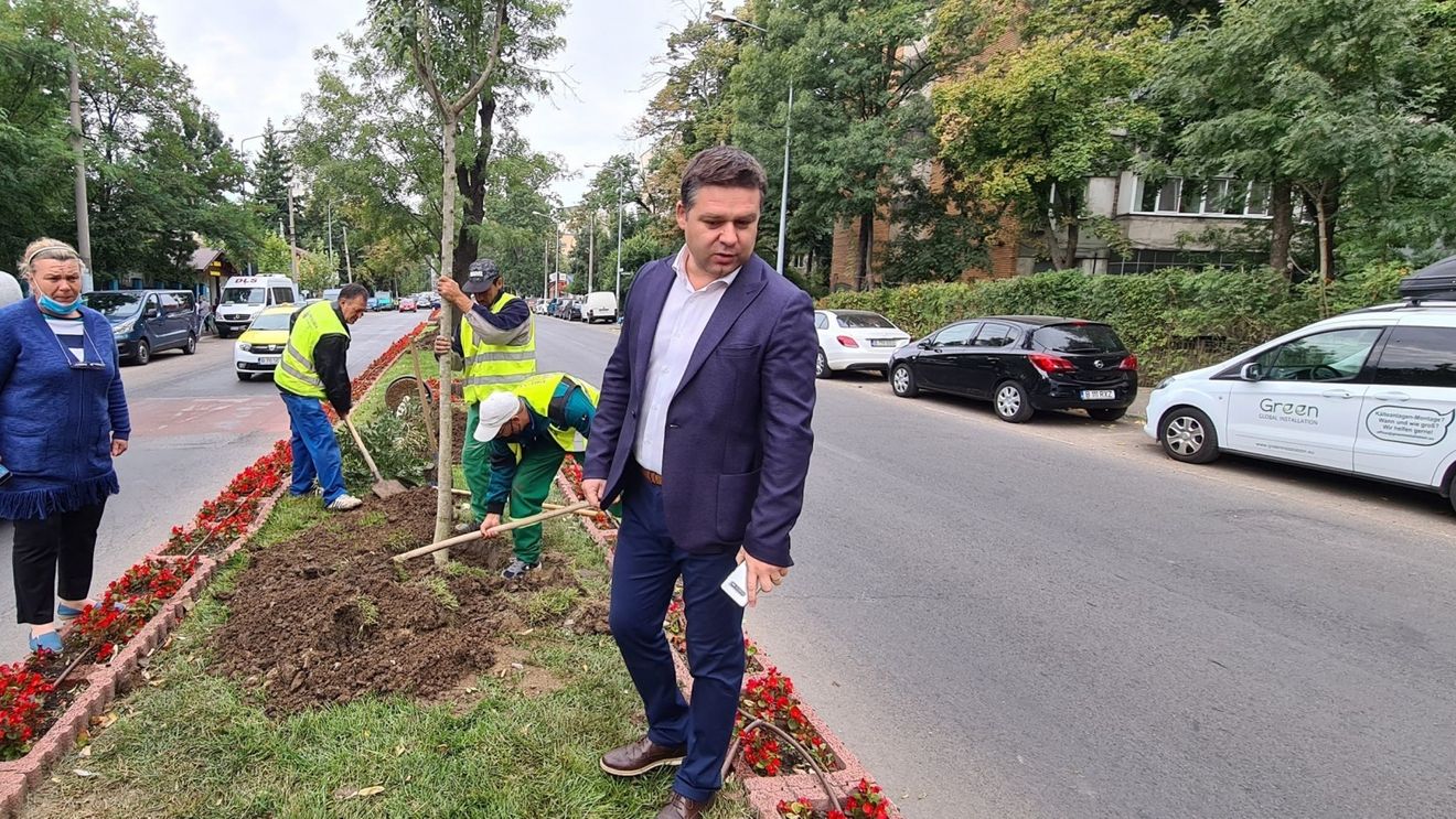 Primarul Sectorului 6, Ciprian Ciucu, la debutul unei campanii pentru plantarea copacilor: În această toamnă, vizăm plantarea a 1.506 de arbori