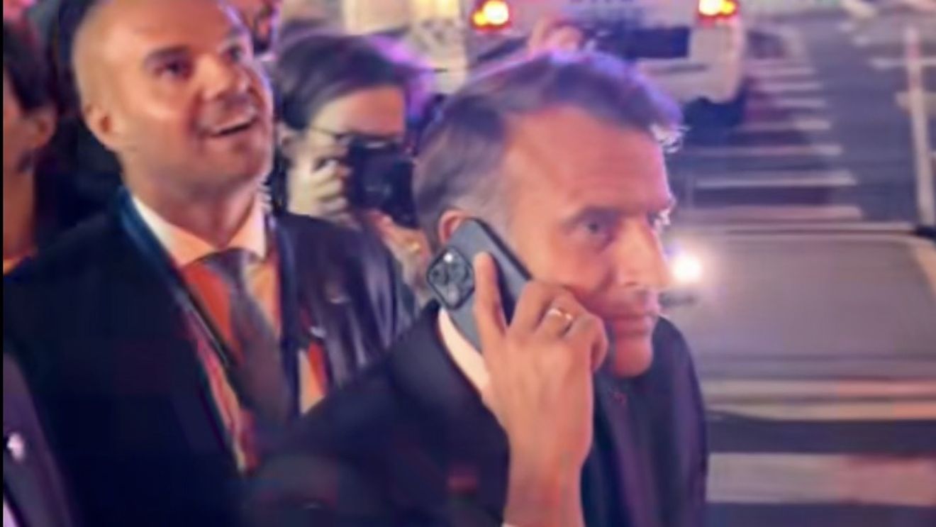 VIDEO „Îmi pare rău, domnule președinte”: Emmanuel Macron, blocat pe străzile New York-ului de cortegiul lui Donald Trump