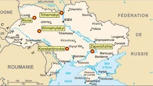 HARTĂ Unde sunt amplasate cele cinci centrale nucleare din Ucraina