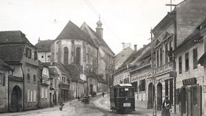 Sibienii foloseau în 1906 tramvaiul electric alimentat cu energie de la Sadu / Un milion de persoane au fost transportate în primul an de funcționare