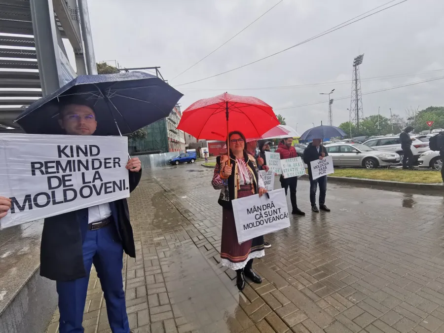 Protest Bacau Marcel Ciolacu