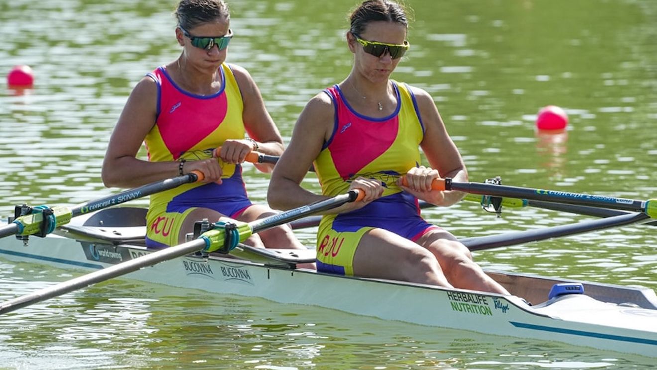 Două medalii de aur la canotaj, pentru România, la Campionatul Mondial de Tineret (U23) de la Plovdiv