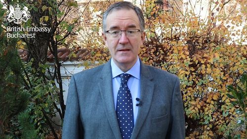 Ambasadorul britanic la Bucureşti, Andrew Noble, de Ziua Naţională: Combaterea efectelor schimbărilor climatice va fi, vă jur, un aspect foarte important al cooperării noastre