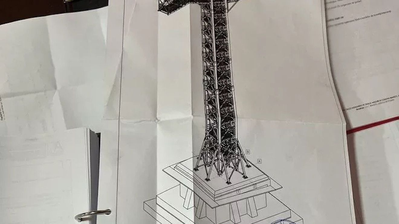 Comuna Ibănești (Botoșani) vrea să construiască cea mai înaltă cruce din țară / Monumentul va avea 44 de metri și va costa 2 milioane de lei / Primar: ”Încercăm și noi să aducem un moment de slavă, de mulțumire pentru întreaga noastră existență”