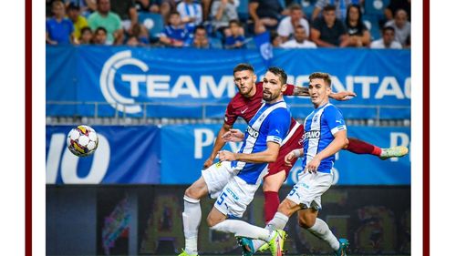 FC Rapid – FCU Craiova 1948, scor 1-2, în Superligă / Oaspeţii au deschis scorul în secunda 45