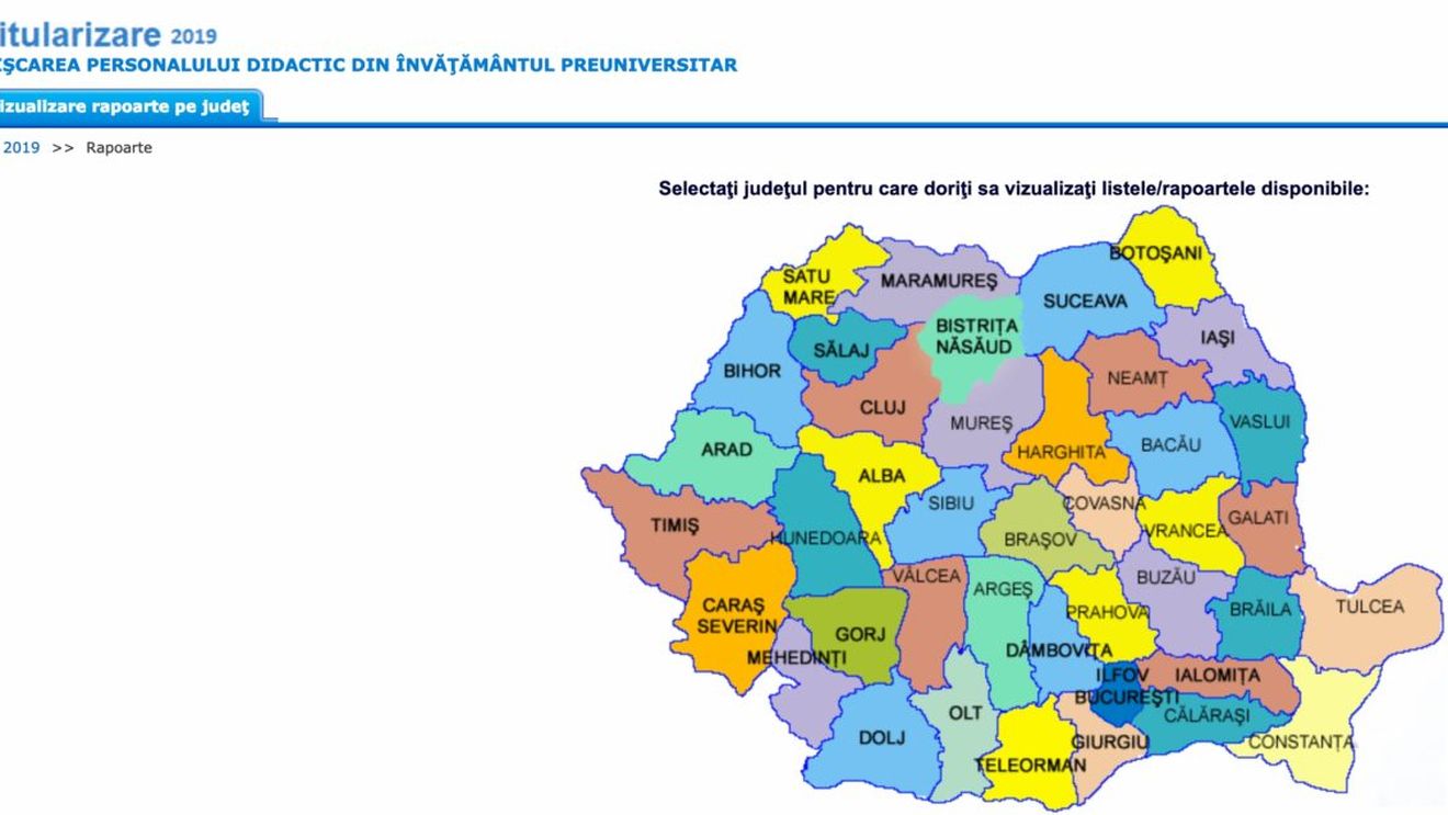 Titularizare 2019 Lista posturilor disponibile pentru titularizare în fiecare județ a fost publicată de Ministerul Educației