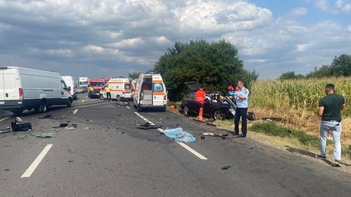 Accident cu doi morți pe DN 2, lângă Urziceni