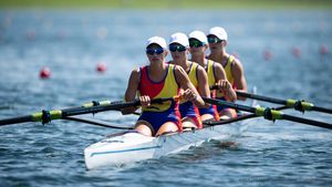 România a câştigat nouă medalii de aur la Europenele de Canotaj U23