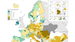 România are cei mai puțini tineri cu educație terțiară (superioară liceului). Regiunea București-Ilfov, singura din țară peste media UE / Capitala Lituaniei conduce topul european - Hartă