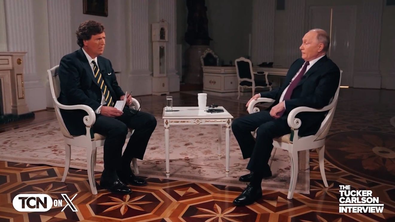 O înfrângere a Rusiei este „imposibilă”, dă asigurări Vladimir Putin în interviul acordat lui Tucker Carlson / Liderul rus susține că invadarea unei ţări NATO, cum ar fi Polonia sau Letonia, este un scenariu "absolut exclus"
