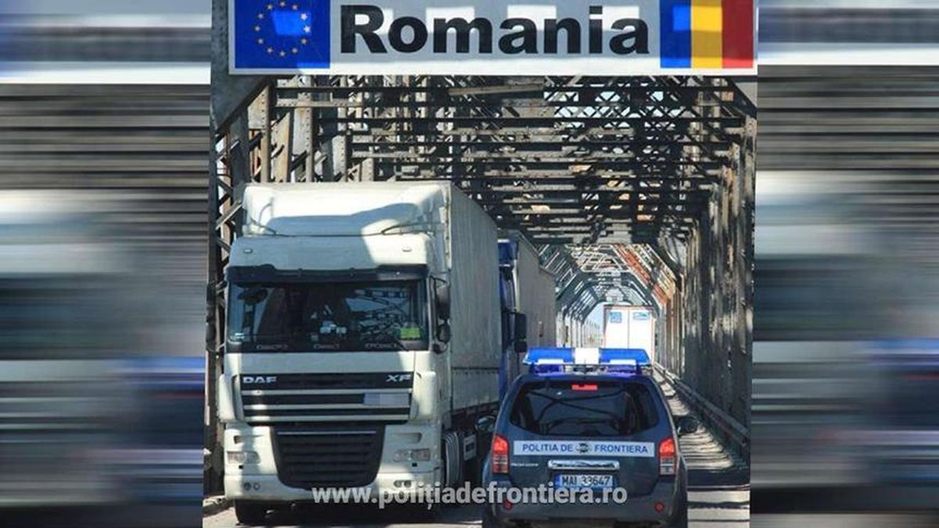 Timpul de așteptare pentru mașinile care intră în țară pe la Giurgiu este de o oră