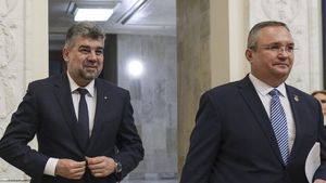 Marcel Ciolacu, Sorin Grindeanu și Virgil Popescu sunt la Palatul Victoria / Discută cu premierul Ciucă interimatul la Ministerul Agriculturii