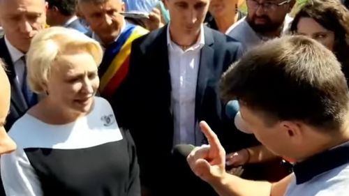 VIDEO Adevărul/ Dăncilă, întrebată cum a ajuns de la Bucureşti la Braşov: Dar ce vă interesează?