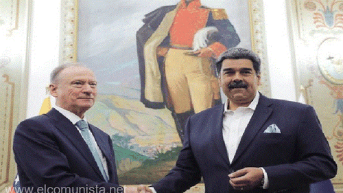 Preşedintele venezuelean Nicolas Maduro l-a primit pe secretarul Consiliului de Securitate al Rusiei