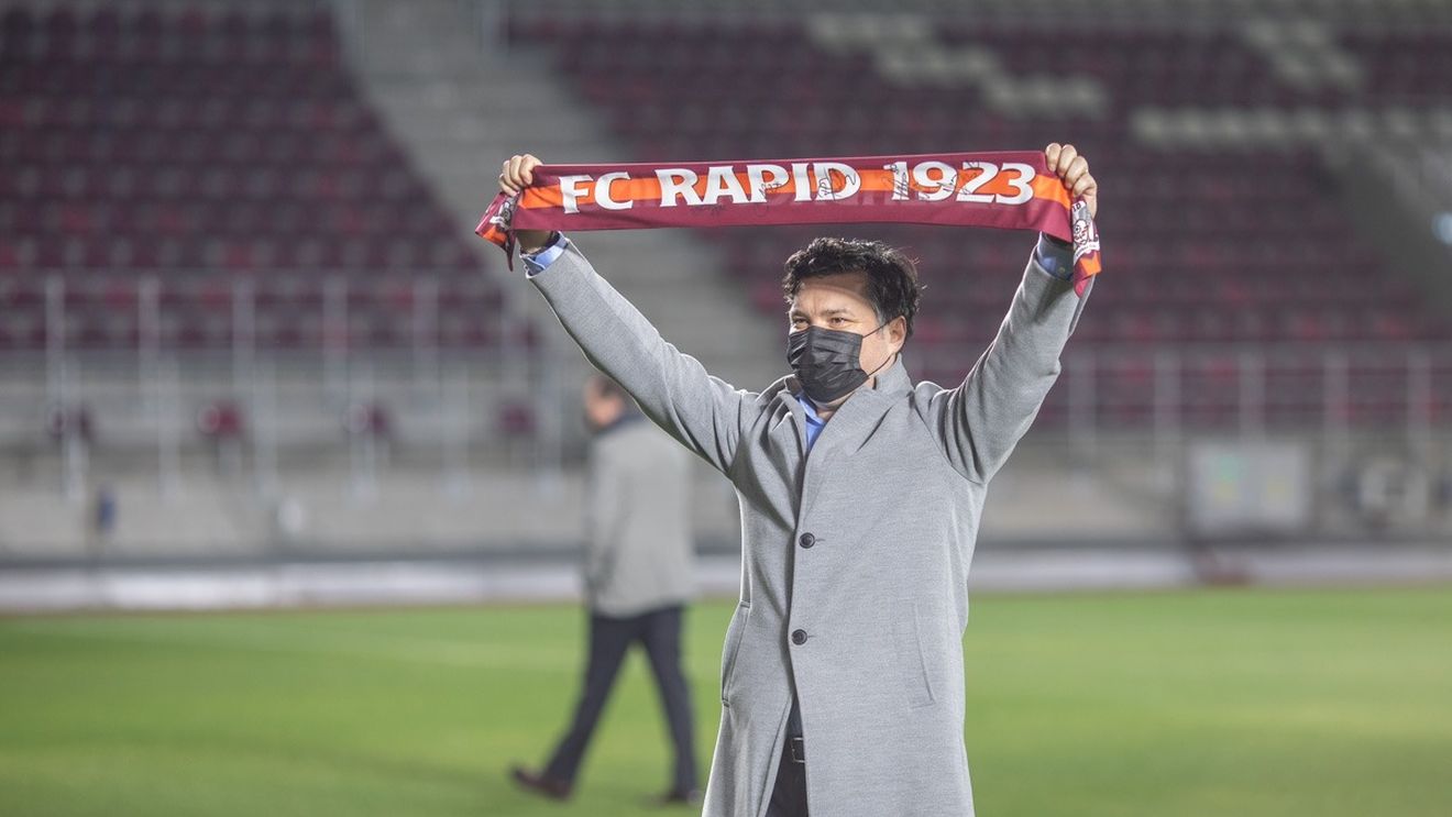 FOTO Lucrările de construcţie la Stadionul Giuleşti au fost încheiate, arena a fost preluată oficial de Clubul Sportiv Rapid