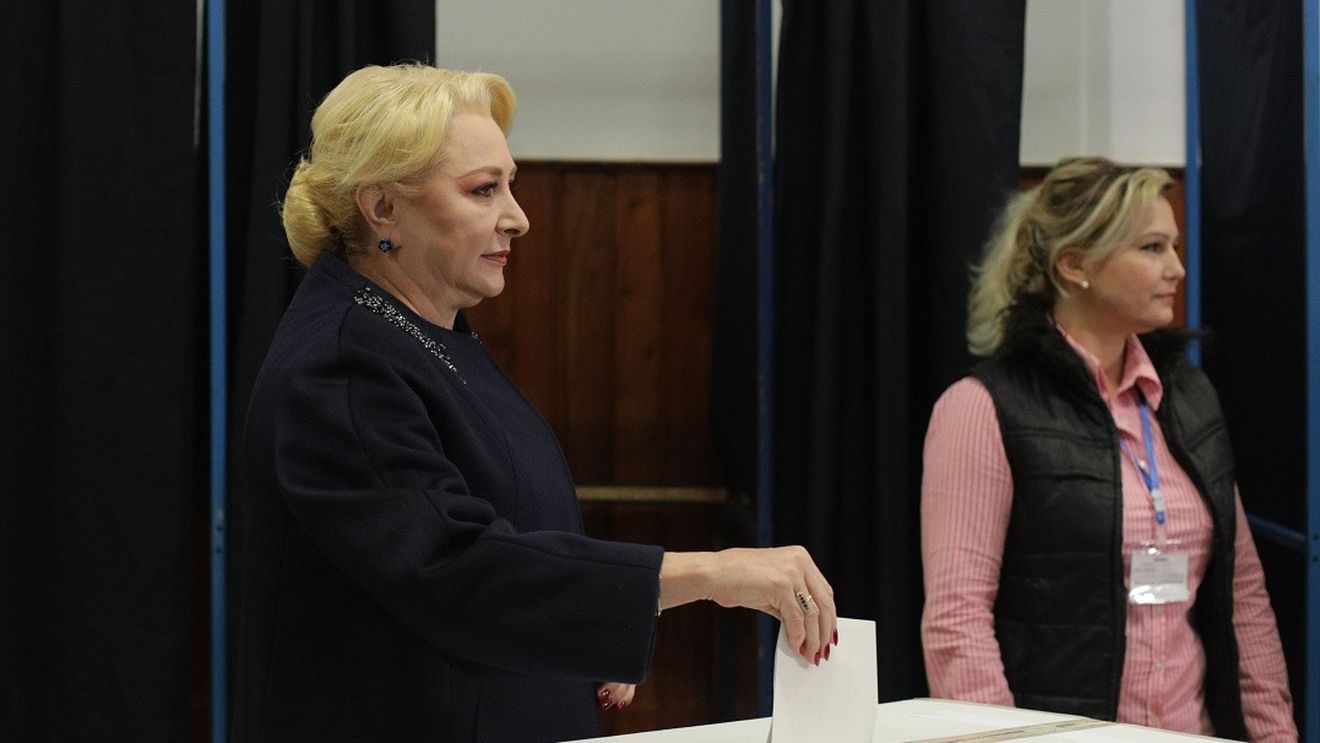 Dăncilă la vot: ”Am votat pentru o Românie care să meargă înainte, nu înapoi”