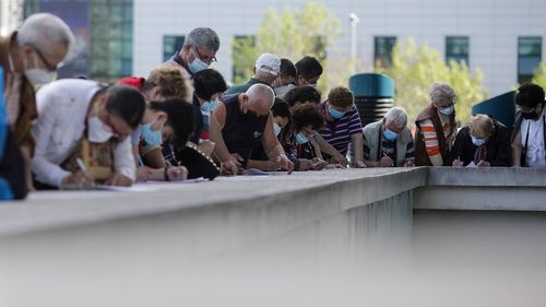 Numărul persoanelor vaccinate la Maratonul de la Bucureşti a trecut de 7.200