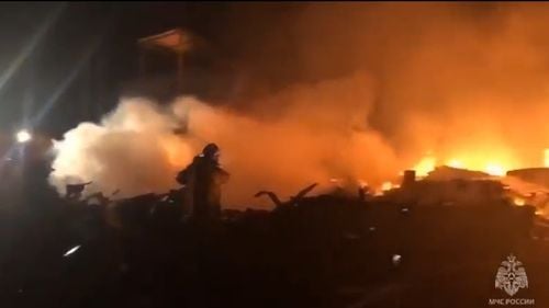 Crimeea: 8 muncitori din construcții au murit într-un incendiu