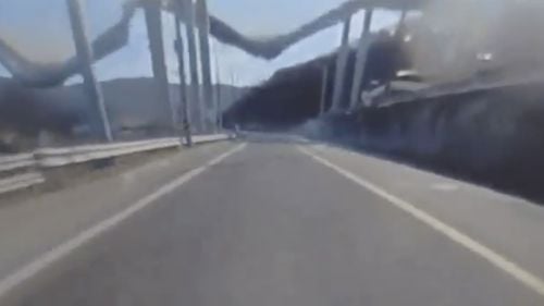 Imaginile terifiante ale prăbușirii unui pod în Coreea de Sud: doi morți, cinci răniți