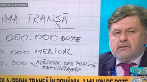 Alexandru Rafila: Prima tranșă de 1 milion de vaccinuri ajunge în România în februarie, 2021. Vaccinul va putea fi administrat în cadrul unor centre speciale de vaccinare