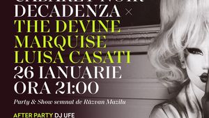 Cabaret Noir la Mița Biciclista. Un show semnat Răzvan Mazilu și o petrecere cu DJ UFe