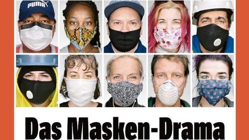 Der Spiegel: Masca este singura noastră speranță, chiar dacă enervează