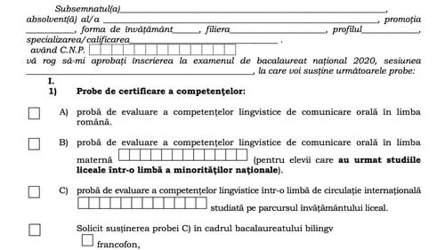BAC 2020 Astăzi încep înscrierile pentru prima sesiune de Bacalaureat. Cum se desfășoară înscrierea – ghid lansat de Ministerul Educației