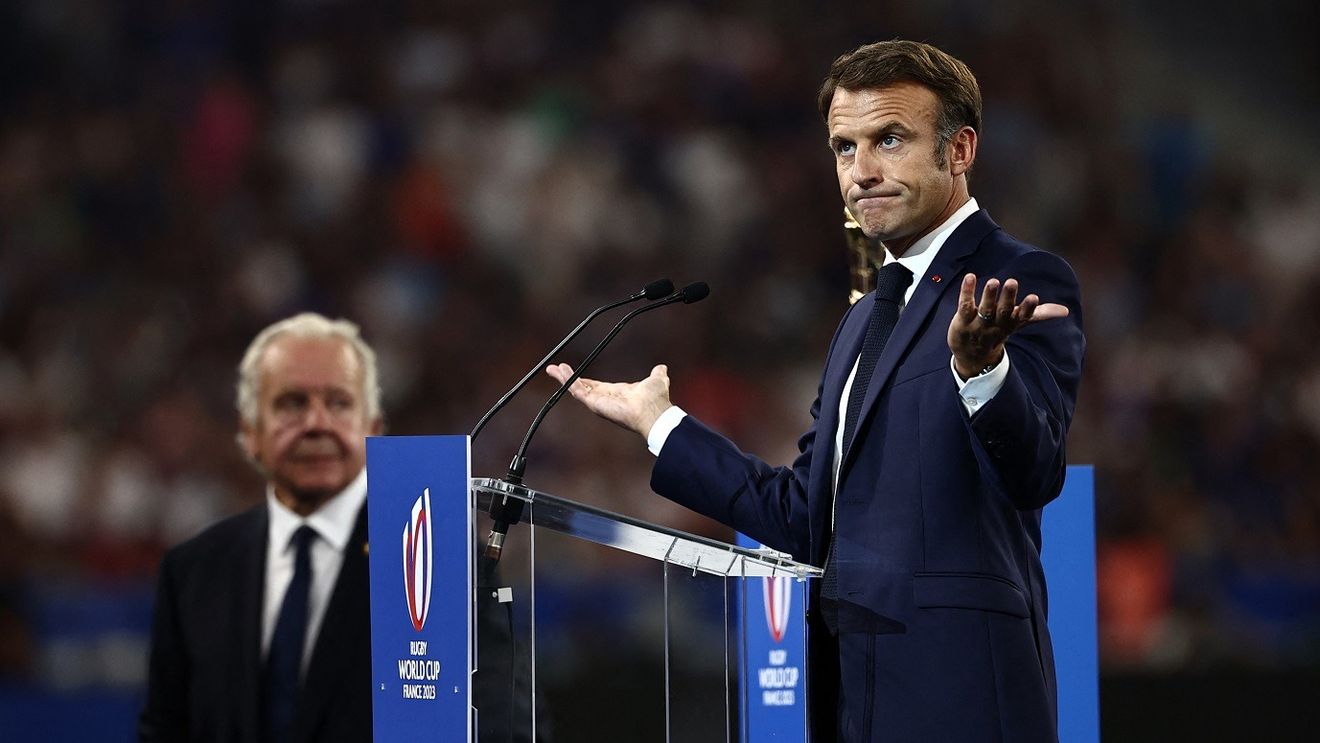 VIDEO Președintele Macron, fluierat copios la ceremonia de deschidere a Cupei Mondiale de rugby