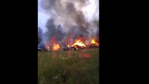Au fost găsite toate cele zece victime şi cutia neagră din avionul prăbuşit al lui Prigojin