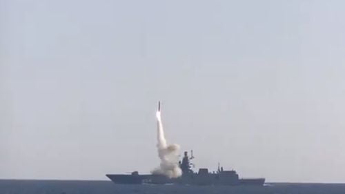 VIDEO Rusia a testat o nouă rachetă hipersonică despre care Putin susținea că poate evita scuturile americane