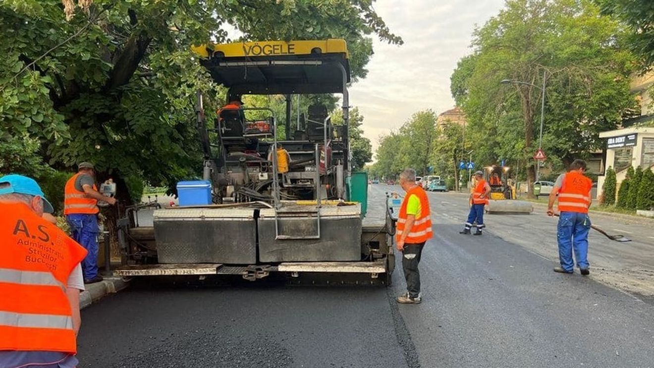 Șase luni de reparații ale străzilor din București: 78 de artere din toate sectoarele intră în reabilitare, anunță Nicușor Dan/ Unde se fac lucrările