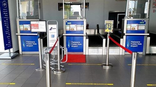 Directorul Aeroportului din Timişoara: Este o situaţie dezastruoasă/ 94% din personal este în şomaj tehnic, iar traficul aerian a scăzut cu 99%
