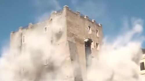 Muncitorii care au supraviețuit prăbușirii turnului din Roma, unde a murit un angajat român: "S-a auzit o bubuitură puternică, apoi am fugit în timp ce totul se prăbușea”