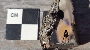 Oamenii de știință au descoperit două minerale nemaiîntâlnite până în prezent pe Pământ, într-un meteorit de 15 tone căzut în Somalia