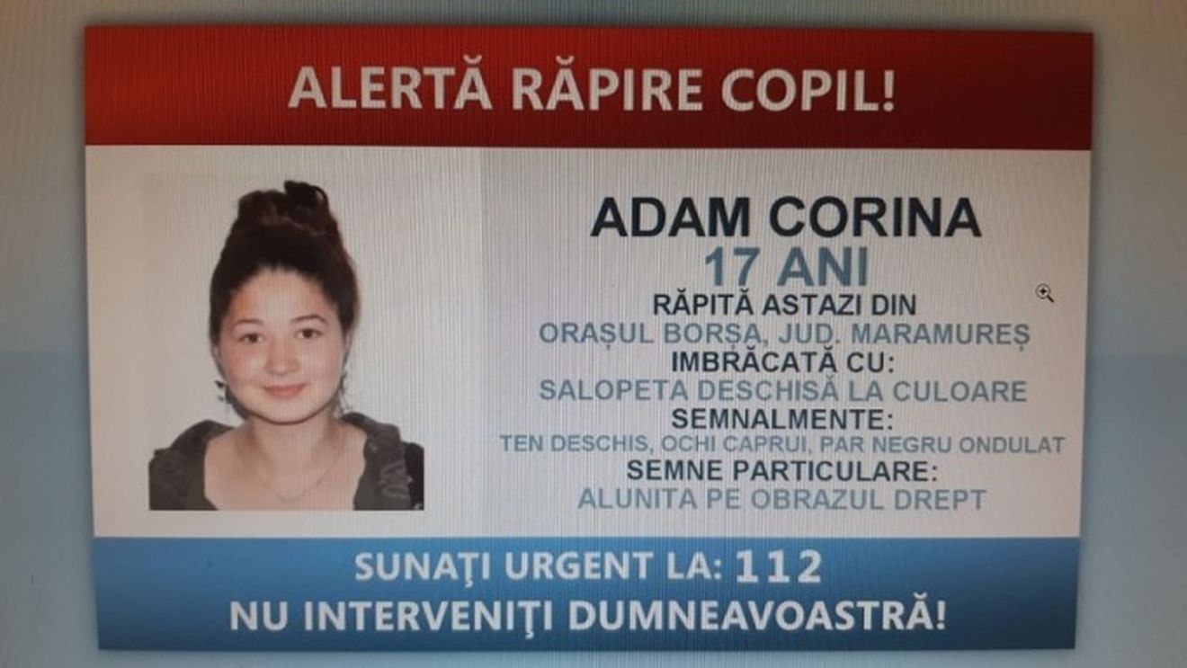 Tânără de 17 ani, răpită în vecinătatea unei benzinării din oraşul Borşa/ UPDATE Fata a fost găsită, se plimba cu iubitul - surse