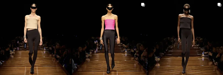 belenciaga, paris fashion week 2024, demna gvasalia, modă, case de moda de lux 